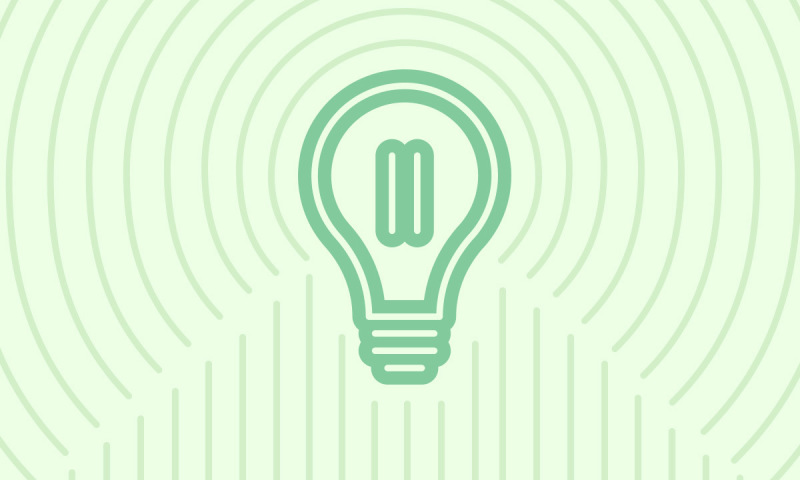 Symbol einer Glühbirne für individuelle und maßgeschneiderte Projektanfragen.